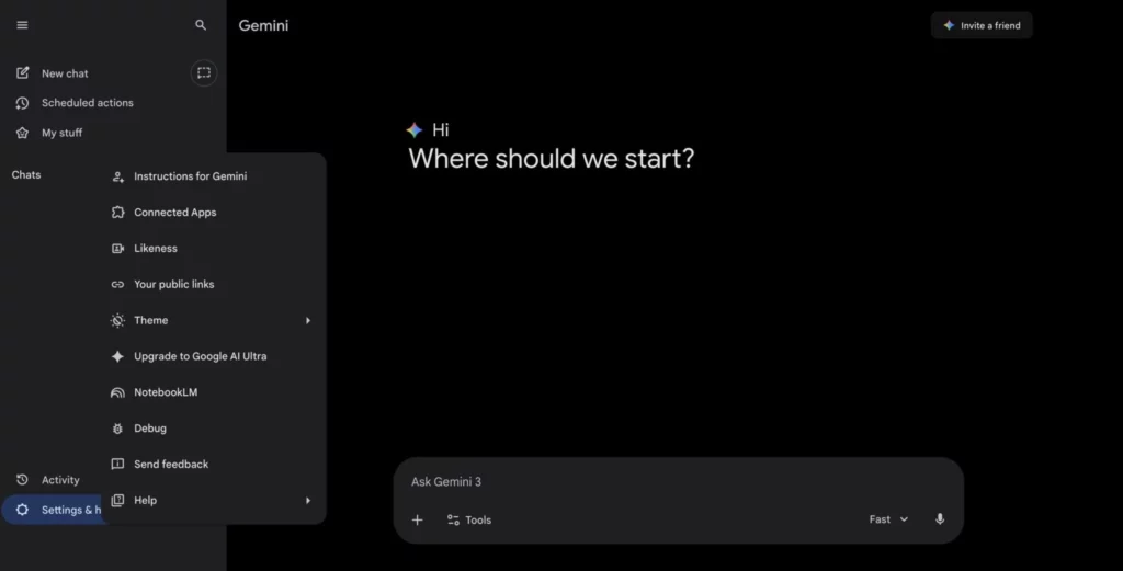 Gemini teste l’import des conversations ChatGPT