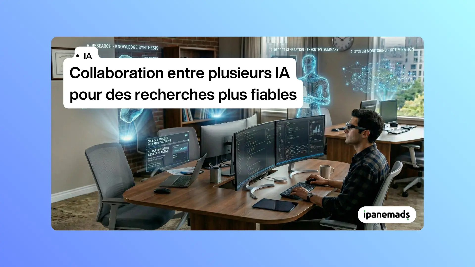 IA collaborative&nbsp;: des IA travaillent ensemble pour un résultat plus fiable